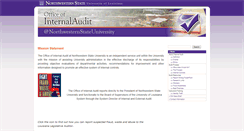 Desktop Screenshot of internalaudit.nsula.edu