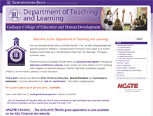 Tablet Screenshot of dtl.nsula.edu