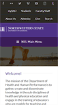 Mobile Screenshot of hhp.nsula.edu