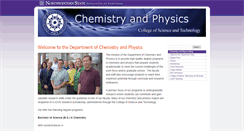 Desktop Screenshot of chemphys.nsula.edu