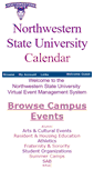 Mobile Screenshot of ems.nsula.edu