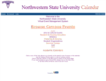 Tablet Screenshot of ems.nsula.edu