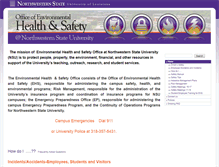 Tablet Screenshot of ehs.nsula.edu