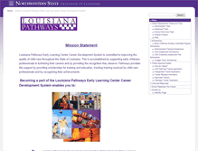 Tablet Screenshot of pathways.nsula.edu