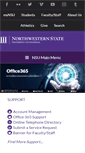 Mobile Screenshot of academicservices.nsula.edu